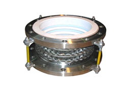 HF02-5型中壓網套氟塑料復合補償器 HF02-5型中壓網套氟塑料復合補償器